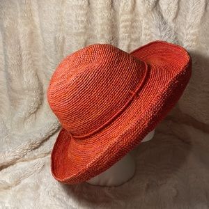 Like new Jaden rael handmade Madagascar 100%raffia Sun hat